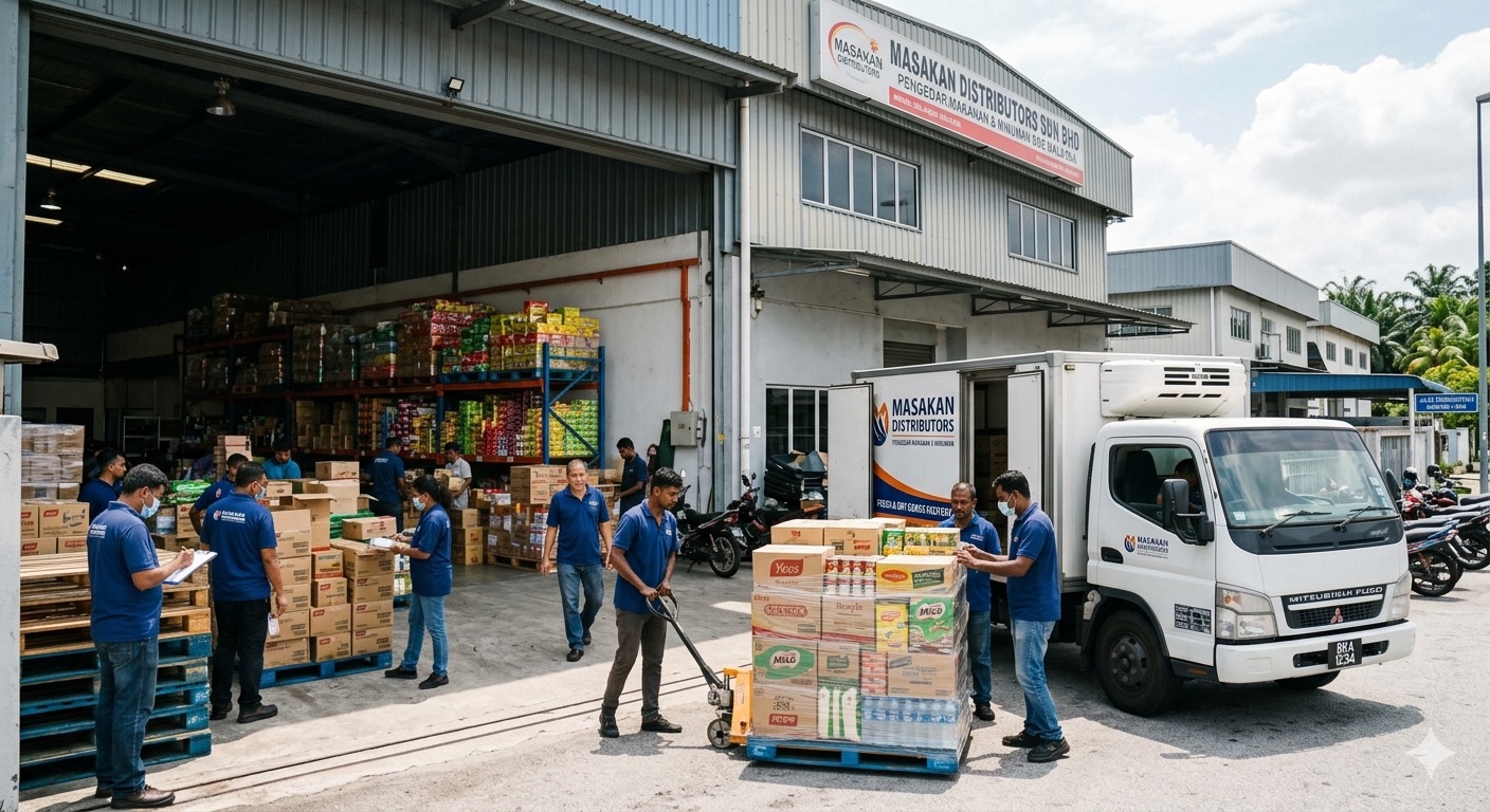 F&B distributor order automation — restaurant supply chain